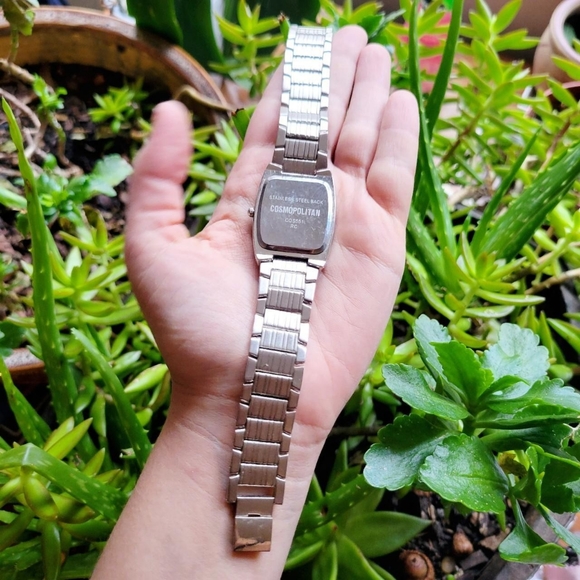 Classic Cosmopolitan Quartz Silver Rhinestone Watch - Picture 7 of 8